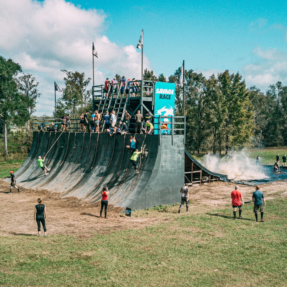 Savage Race obstacle course — website photo selection
